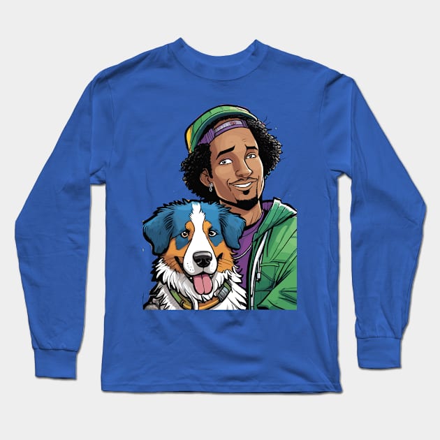 Rappers with Puppies Long Sleeve T-Shirt by Cheeky BB